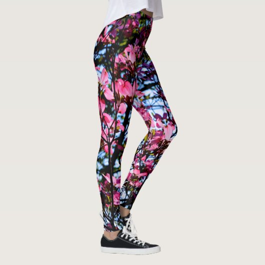 Rosa Foto Leggings (Rechts)