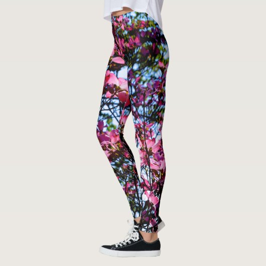 Rosa Foto Leggings (Links)