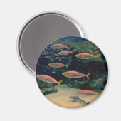 Rosa Foto Magnet (Vorderseite/Rückseite)