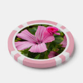 Rosa Foto Pokerchips (Einzeln)