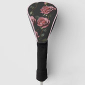 Rosa Foto realistische Rose Golf Headcover (Vorderseite)