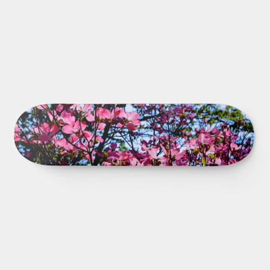 Rosa Foto Skateboard (Horizontal)