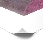 Rosa Fotodruck (Ecke)