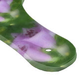 Rosa Foxglove Blume Art Muster Schneidebrett (Ecke)