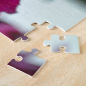 Rosa Foxglove-Blume Puzzle (Seite)