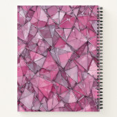 Rosa Fragmentado Notizblock (Rückseite)