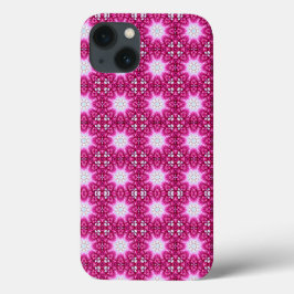 Rosa Fraktal Blume Mandala Muster Case-Mate iPhone Hülle
