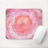 Rosa"Fraktal" Entwurf Mousepad (Mit Mouse)