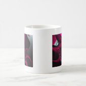 rosa Fraktal Kaffeetasse (Mittel)