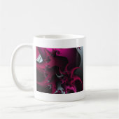 rosa Fraktal Kaffeetasse (Links)