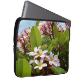 Rosa Frangipani-Baum, Laptop-Sieb Laptopschutzhülle (Vorne Rechts)
