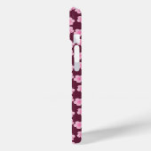 Rosa Frangipani-Blume Nahtloses Muster Case-Mate iPhone Hülle (Rückseite / Links)