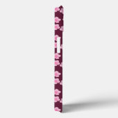 Rosa Frangipani-Blume Nahtloses Muster Case-Mate iPhone Hülle (Rückseite / Rechts)