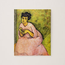 Rosa Frau (elegante Dame) (Portrait von Frauen) Ku