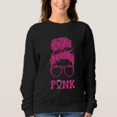Rosa Frauen Sweatshirt (Vorderseite)