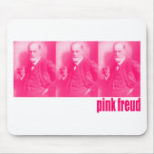 Rosa Freud Mousepad (Vorne)