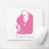 Rosa Freud Mousepad (Mit Mouse)