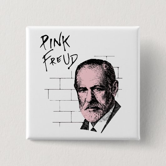 Rosa Freud Sigmund Freud Button (Vorderseite)