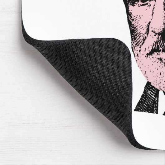 Rosa Freud Sigmund Freud Mousepad (Ecke)