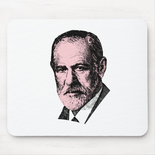 Rosa Freud Sigmund Freud Mousepad (Vorne)
