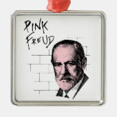 Rosa Freud Sigmund Freud Silbernes Ornament (Vorne)