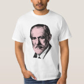 Rosa Freud Sigmund Freud T-Shirt (Vorderseite)