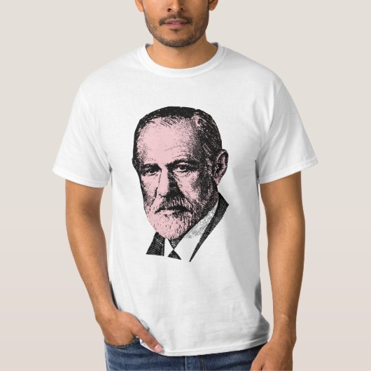 Rosa Freud Sigmund Freud T-Shirt (Vorderseite)
