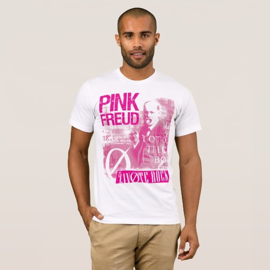 Rosa Freud T-Shirt (Vorne ganz)