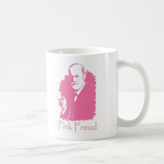 Rosa Freud-Tasse Kaffeetasse (Rechts)