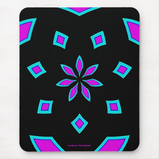 Rosa Freude Mousepad (Vorne)