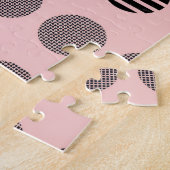rosa Freundin Tänzerin Puzzle (Seite)