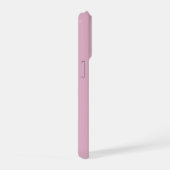Rosa fröhliches Streifenmuster iPhone Hülle (Rechte Seite)