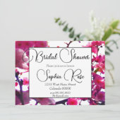 Rosa Frühling | Blütenbaum Einladung (Stehend Vorderseite)