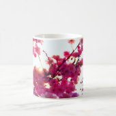 Rosa Frühling | Blütenbaum Kaffeetasse (Mittel)