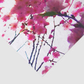 Rosa Frühling | Blütenbaum Seidenpapier (Ausschnitt)