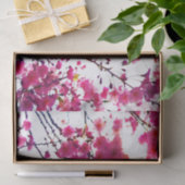 Rosa Frühling | Blütenbaum Seidenpapier (Geschenk)