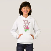 Rosa Frühling Hoodie (Vorne ganz)