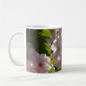 Rosa Frühlings-Blumen-Tasse Kaffeetasse (Links)