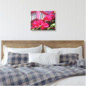 Rosa Frühlingsbalkon - Martha's Vineyard Leinwanddruck (Insitu (Schlafzimmer))