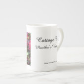 Rosa Frühlingsbalkon - Martha's Vineyard Porzellantasse (Vorderseite Rechts)