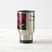 Rosa Frühlingsbalkon - Martha's Vineyard Reisebecher (Mittel)