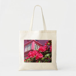 Rosa Frühlingsbalkon - Martha's Vineyard Tote Bag Tragetasche