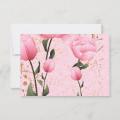 Rosa Frühlingsbläserei Rose Einladung UAWG (Rückseite)