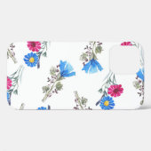 Rosa Frühlingsblumen Wasserfarben Botanisch Case-Mate iPhone Hülle (Rückseite (Horizontal))