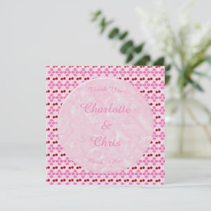 Rosa Frühlingsblüte und Kirschen