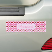 Rosa Frühlingsblüte und Kirschen Autoaufkleber (Auf Auto)