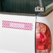 Rosa Frühlingsblüte und Kirschen Autoaufkleber (Auf Lkw)