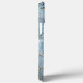 Rosa Frühlingsblüten Decoupage Shabby Chic Bird Case-Mate iPhone Hülle (Rückseite / Rechts)