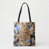 Rosa Frühlingsblüten floral Tasche (Vorderseite)