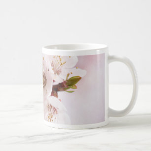 Rosa Frühlingsblüten Kaffeetasse